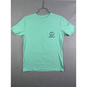 Southern Lure Mens Mint Green Toucan Graphic Pocket T-Shirt Size M